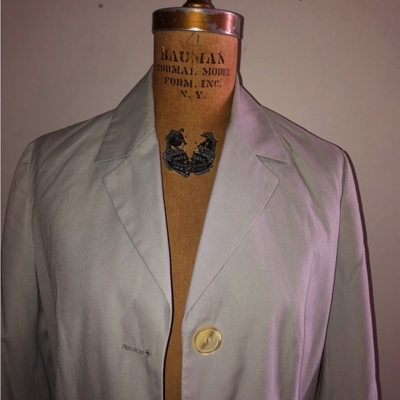 D&G DOLCE&GABBANA] Icy Grey Slim Jacket with pockets - Picture 2 of 14